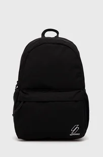 Superdry Plecak męski kolor czarny duży gładki - Plecaki - miniaturka - grafika 1