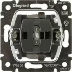 Legrand 775601 SISTENA LIFE Łącznik jednobiegunowy ze wskaźnikiem przepływu prąd - Wyłączniki światła i elektryczne - miniaturka - grafika 1