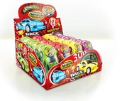 Gumy do żucia, lizaki, dropsy - Lizak gwizdek samochód Car Johny Bee  24 sztuk - miniaturka - grafika 1