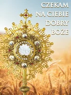 Ikony i obrazy sakralne - Baner na Boże Ciało "Czekam na Ciebie Dobry Boże" 75x100 cm - miniaturka - grafika 1