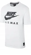 Koszulki męskie - Koszulka Nike Biała Męska Sportowa T-Shirt r. XL - miniaturka - grafika 1