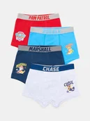 Majtki dla dzieci - Sinsay - Bawełniane bokserki 4 pack PAW Patrol - wielobarwny - miniaturka - grafika 1