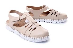 CAPRICE 28651-28 443 beach nappa, sandały damskie - Caprice - Sandały damskie - miniaturka - grafika 1