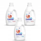 Środki do prania - Zestaw Lovela Baby Mleczko Płyn do prania Biel + Kolor niemowląt i dzieci 3x 1,45 l - miniaturka - grafika 1