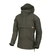 Kurtki i kamizelki sportowe męskie - Helikon Kurtka Helikon Anorak WOODSMAN Taiga Green KU-WDN-DC-09-B02 - miniaturka - grafika 1