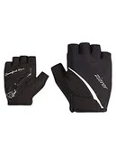 Rękawiczki - Ziener Damskie rękawiczki rowerowe Carda do jazdy na rowerze górskim, krótkie palce, oddychające, amortyzujące, czarne, 6 - miniaturka - grafika 1