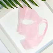 Ozdoby do włosów - Silikonowa maska poprawiająca wchłanianie kosmetyków Yeye Różowy - miniaturka - grafika 1