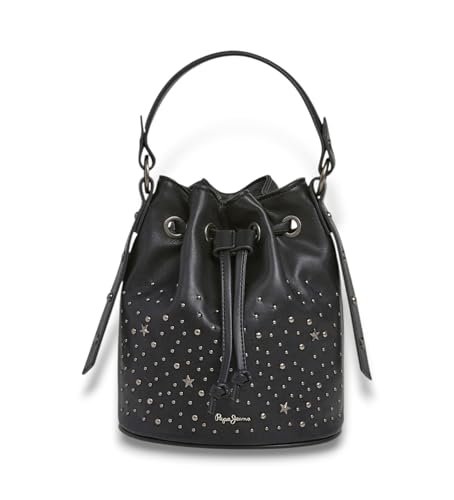 Pepe Jeans Damska torba Ivy Cluster Bag, czarna (czarna), jeden rozmiar, czarny (czarny), Rozmiar Uniwersalny