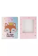 Notesy i bloczki - Notes holograficzny lisek 19x13,5cm - miniaturka - grafika 1