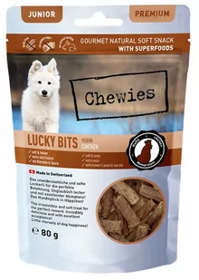 Chewies Lucky Bits Junior Kurczak 80g - Przysmaki dla psów - miniaturka - grafika 3