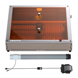 ZBAITU Z40 4 in 1 Laser Engraver Cutter, 20W Laser Power, Air Assist, 30000mm/min Max Engraving Speed, 400x400mm - Multimetry - miniaturka - grafika 1
