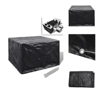 Pokrowce na meble ogrodowe - vidaXL Pokrowiec na meble ogrodowe 8 oczek 113x113x73 cm - Pokrowce ochronne na meble ogrodowe - miniaturka - grafika 1