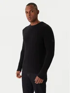 Swetry męskie - JOOP! Jeans Sweter Harono 30047662 Czarny Modern Fit - miniaturka - grafika 1