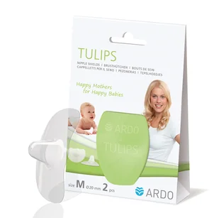 ARDO TULIPS - nakładki sylikonowe rozmiar L, 60086-uniw - Akcesoria do karmienia - miniaturka - grafika 1