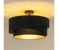 Lampy sufitowe - Duolla - Żyrandol natynkowy KOBO 1xE27/15W/230V śr. 45 cm czarny - miniaturka - grafika 1