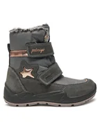 Buty dla dziewczynek - Primigi Śniegowce 6878555 S GORE-TEX Szary - miniaturka - grafika 1