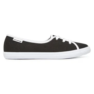 LACOSTE MARY JAN BASE 48CFA0028-312 Czarny - Trampki damskie - miniaturka - grafika 1