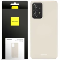 Etui i futerały do telefonów - Spacecase Etui Silicone Case Galaxy A52/A52s bone - miniaturka - grafika 1