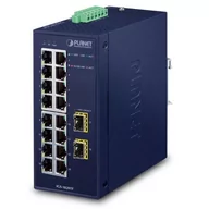 Switche - PLANET IGS-1820TF łącza sieciowe Nie zarządzany L2 Gigabit Ethernet - miniaturka - grafika 1