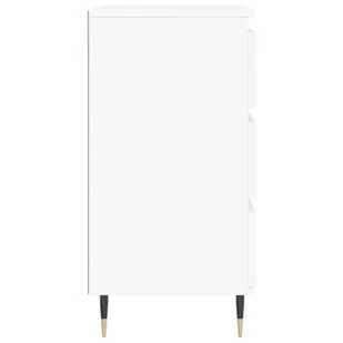Komoda, biała, 60x35x70 cm, materiał drewnopochodny Lumarko! - Komody - miniaturka - grafika 8