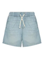 Spodenki damskie - United Colors Of Benetton Szorty jeansowe 4DHJG9034 Niebieski Regular Fit - miniaturka - grafika 1