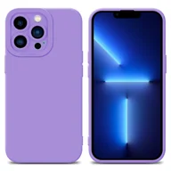 Etui i futerały do telefonów - Etui Cadorabo do Apple iPhone 13 PRO MAX Etui ochronne w kolorze fioletowym z silikonu TPU Etui na telefon komórkowy - miniaturka - grafika 1