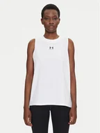 Koszulki i topy damskie - Under Armour Koszulka techniczna Rival Muscle 1383659 Biały Regular Fit - miniaturka - grafika 1