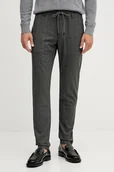 Spodnie męskie - Joop! spodnie męskie kolor szary dopasowane 30047667 - miniaturka - grafika 1