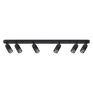 Lampy sufitowe - VERTICAL BLACK SPOT 6xGU10 - miniaturka - grafika 1