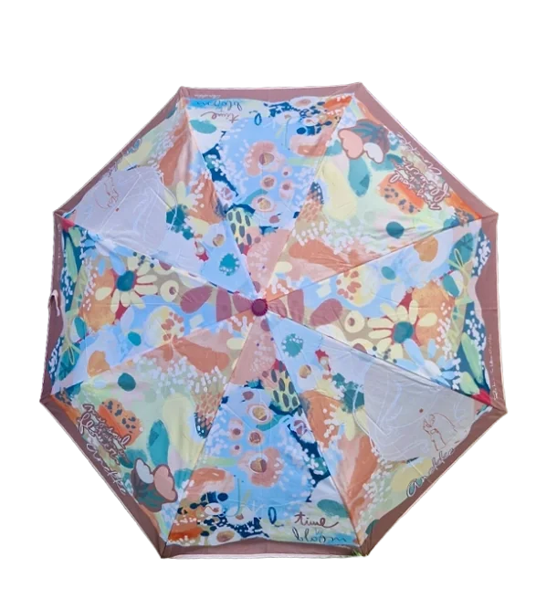 Parasol damski składany Anekke Blossom manualny 96 cm z pokrowcem