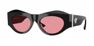 Okulary przeciwsłoneczne - Okulary Przeciwsłoneczne Versace VE 4477U Black - miniaturka - grafika 1