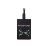 Pozostałe akcesoria do telefonów - Adapter do ładowania bezprzewodowego czarny - miniaturka - grafika 1