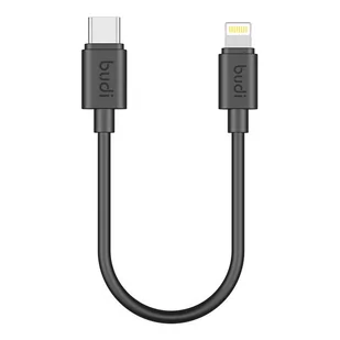 Kabel USB Budi 35W 25cm (czarny) - Ładowarki samochodowe - miniaturka - grafika 1