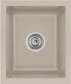 Zlewozmywaki - Zlewozmywak ceramiczny SYSTEMCERAM Mera 32 U Fango Korek automatyczny 5361 02 - miniaturka - grafika 1