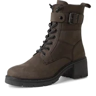 Kozaki damskie - Marco Tozzi Damskie buty Bootie Laced 2-25259-43, modne kozaki, antracytowe N.C, 42 EU, Anthracite N C, 42 EU - miniaturka - grafika 1