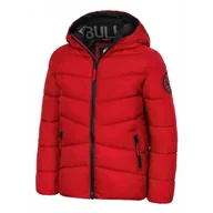 Odzież taktyczna i umundurowanie - Kurtka zimowa dziecięca Pit Bull Mobley - Czerwona 122 (7 Lat) - miniaturka - grafika 1