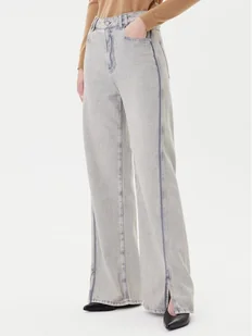 BOSS Jeansy C_Marlene Hr Split 50542436 Szary Relaxed Fit - Spodnie damskie - miniaturka - grafika 1