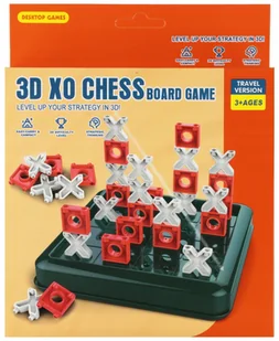 GRA KOLKO/KRZYZYK 3D 16X20X4 MC PUD 72/144 - Gry planszowe - miniaturka - grafika 1