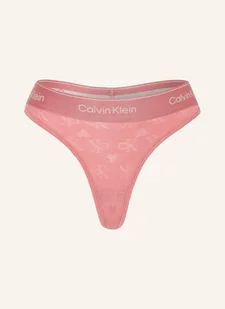 Calvin Klein Stringi Modern Cotton rosa - Majtki damskie - miniaturka - grafika 1