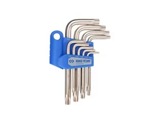 KING TONY Zestaw imbusów 1147 TORX, T10-T50 - Zestawy narzędziowe - miniaturka - grafika 1