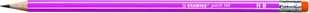 Ołówek 160 z gumką HB pink STABILO 2160/01-HB 2160/01-HB - Ołówki - miniaturka - grafika 1
