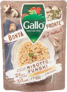 Risotto z grzybami Riso Bonta'P. Funghi 250g - Gallo - Szybkie dania obiadowe - miniaturka - grafika 1