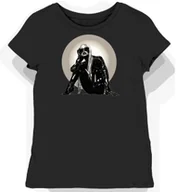 Koszulki i topy damskie - Koszulka damska czarna z motywem artystki Lady Gaga XS - miniaturka - grafika 1
