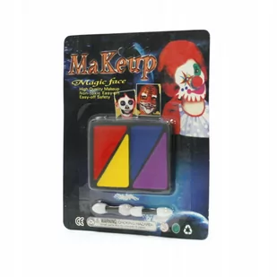 ZESTAW DO CHARAKTERYZACJI KLAUN Clown MAKIJAŻ - Charakteryzacja - miniaturka - grafika 1