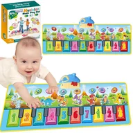 Maty edukacyjne - DLA NAJMŁODSZYCH 2W1 MATA MUZYCZNA MELODIE - miniaturka - grafika 1