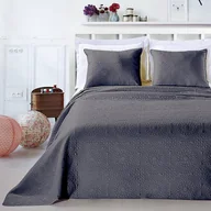 Narzuty - DecoKing DecoKing - Narzuta Elodie - Szary + Poszewka 170x210+1*50x60 cm - miniaturka - grafika 1