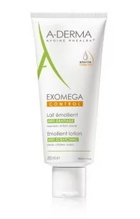 A-Derma PIERRE FABRE Exomega Control mleczko emolient przeciw drapaniu 200 ml - Balsamy i kremy do ciała - miniaturka - grafika 2