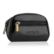 Etui na klucze - Skórzane etui na klucze, BETLEWSKI, czarny - miniaturka - grafika 1