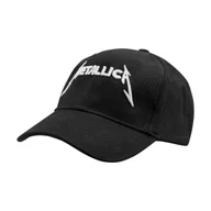 Czapki i chusty sportowe męskie - czapka METALLICA - LOGO WHITE - miniaturka - grafika 1