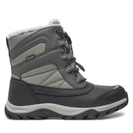 Buty dla chłopców - Śniegowce Halti Vesper Dx Youth 054-2835 Szary - miniaturka - grafika 1